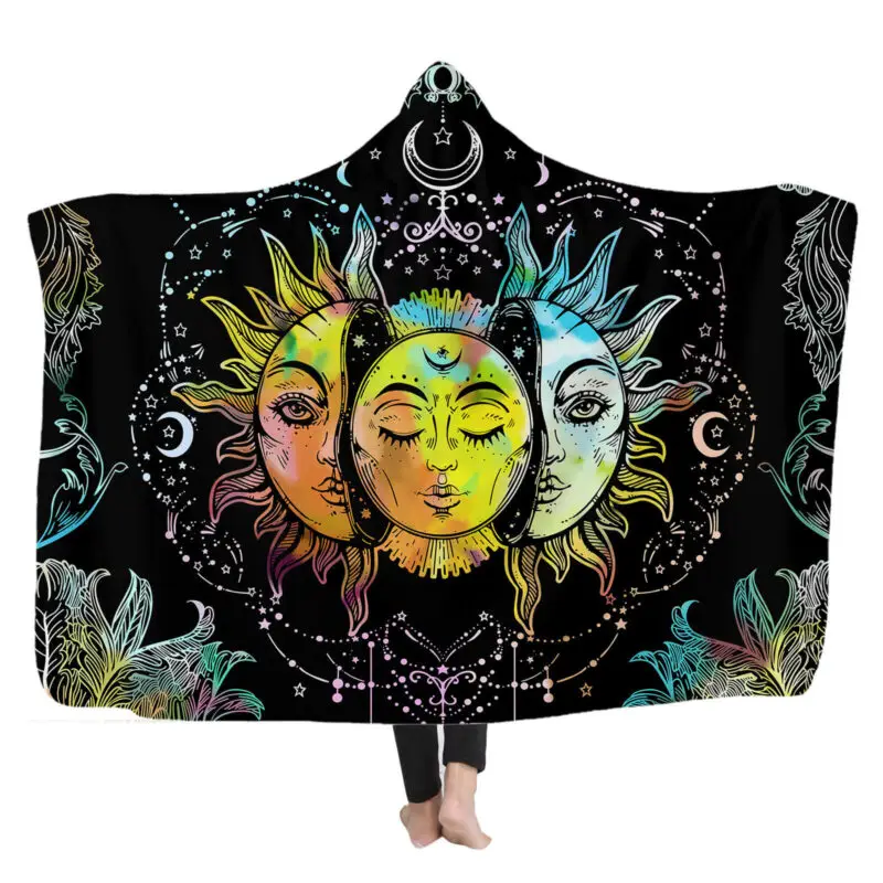 hooded blanket mens uk
