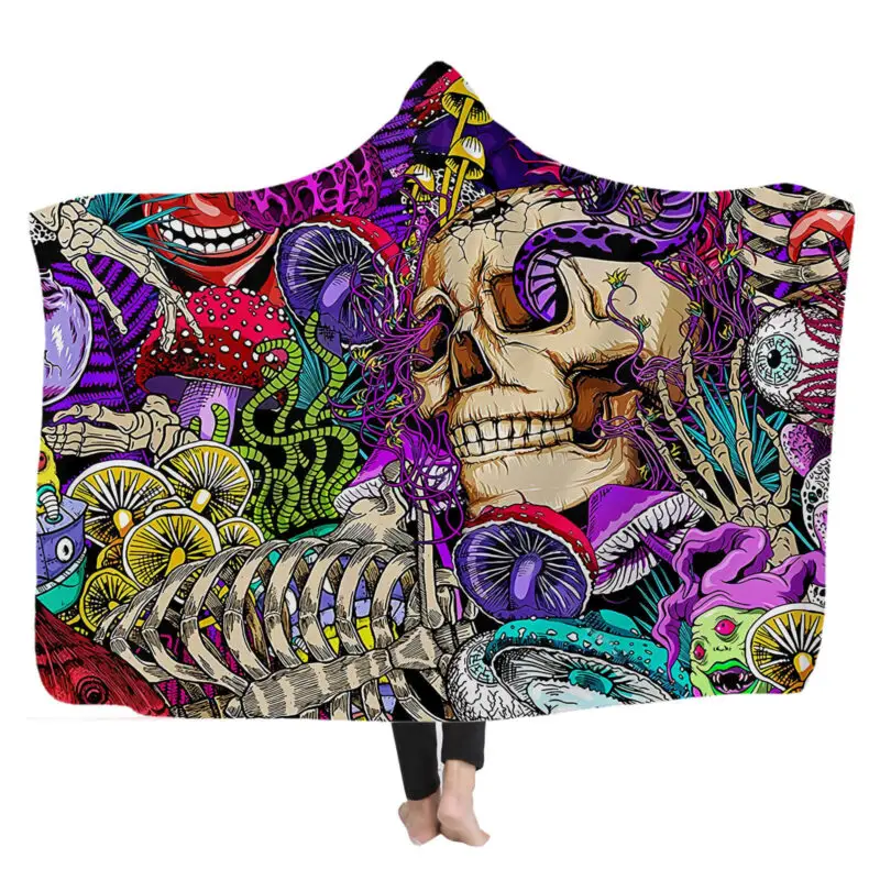 personalised hooded blanket