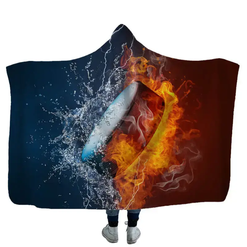 warmest hooded blanket