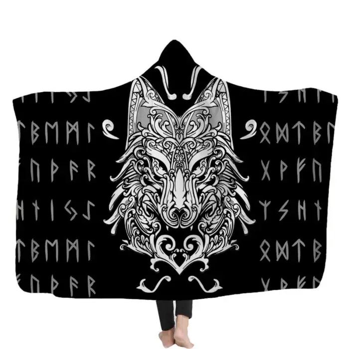 cat hoodie blanket