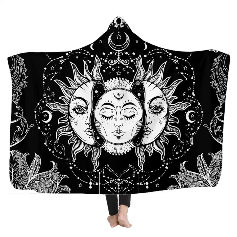 m&s teddy fleece hooded blanket