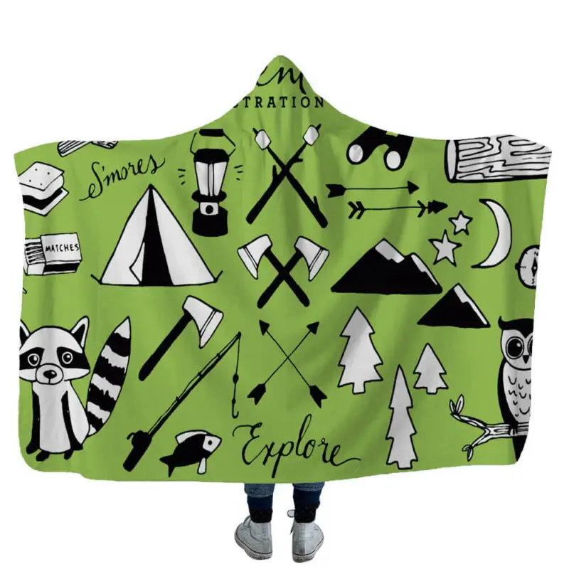 hooded blanket hello kitty