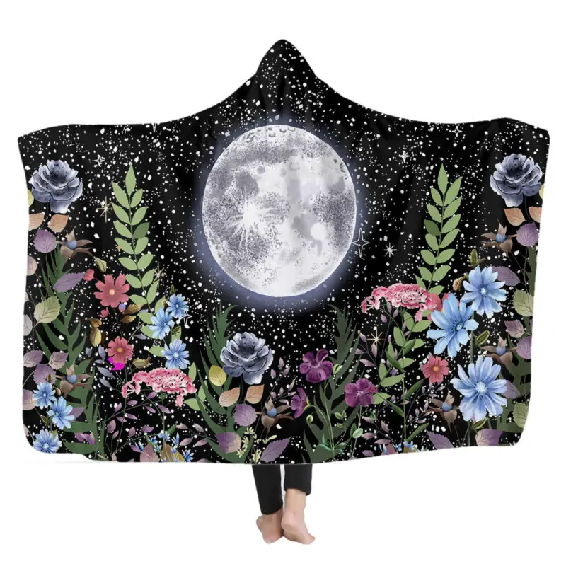 nightmare before christmas hooded blanket