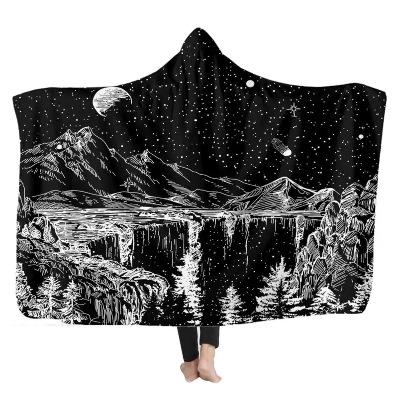 hooded towel large