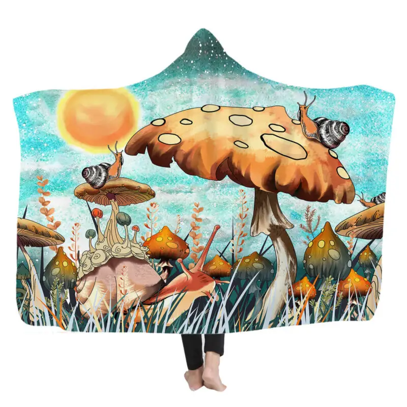 hooded towel robe