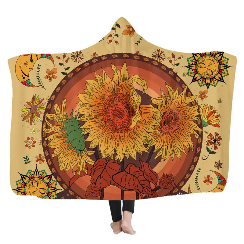 novelty hooded blanket