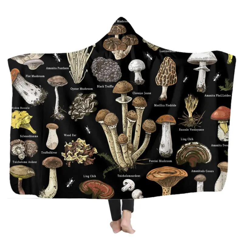 hooded blanket oversized