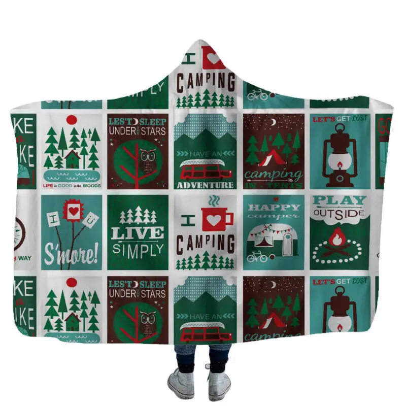 hooded towel hunting and fishing