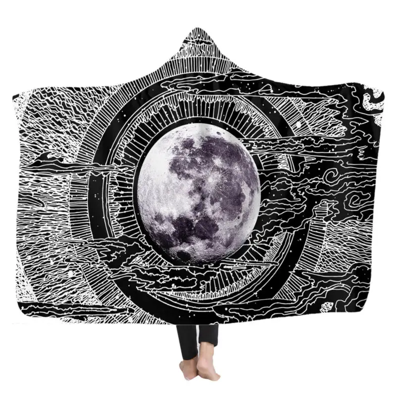 long hooded blanket for adults