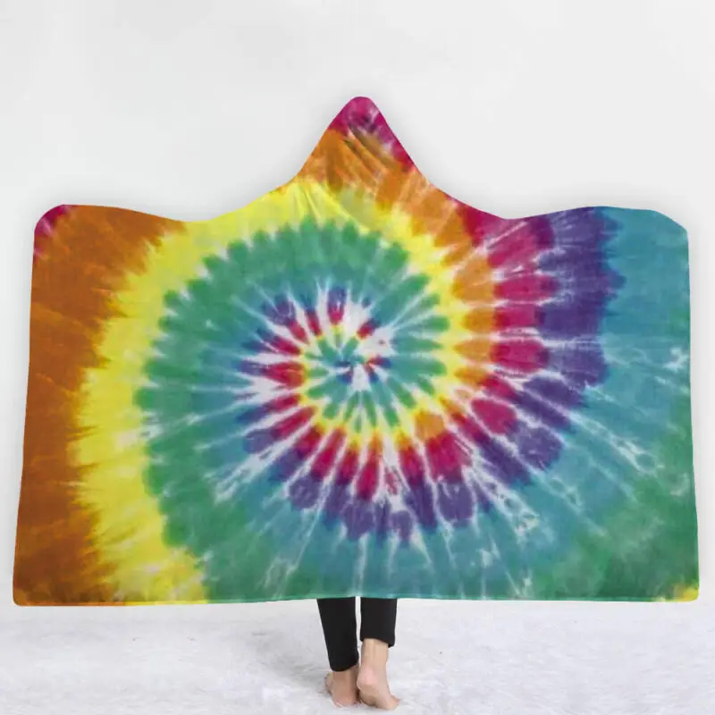 justice hooded blanket
