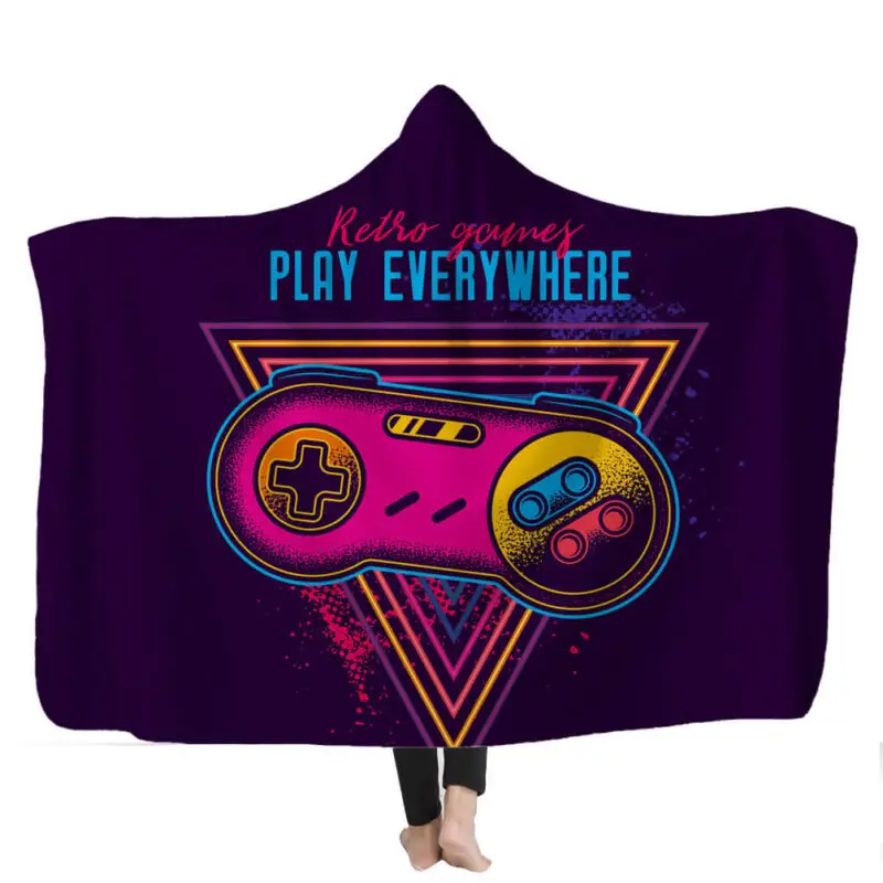 in the style hooded blanket