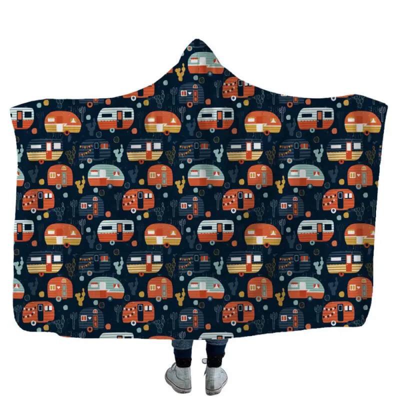 home bargains hooded blanket