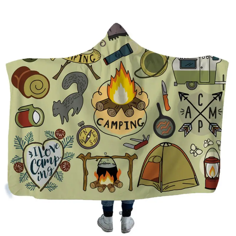hedwig hooded blanket
