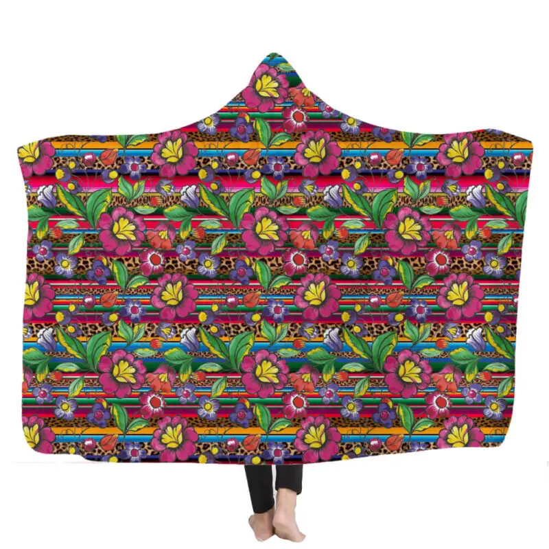 rudolph hooded blanket