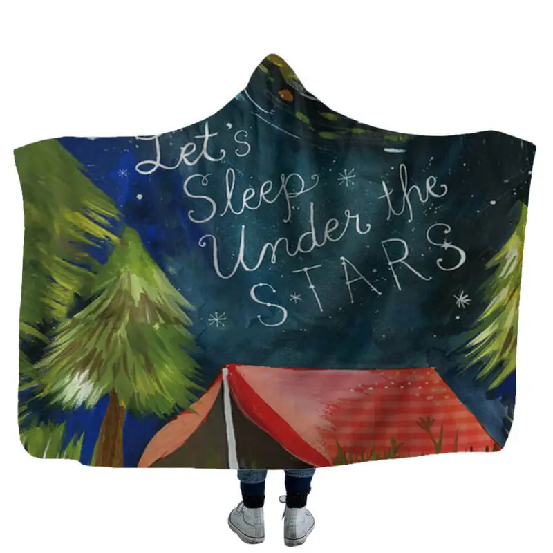 h&m hooded blanket