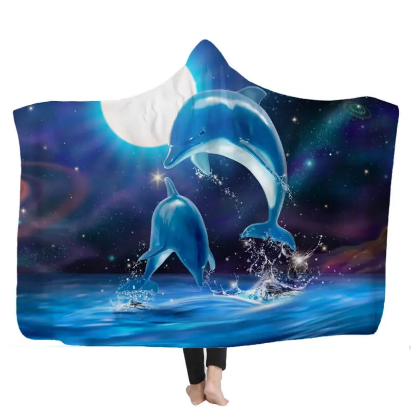 hooded blanket with sleeves