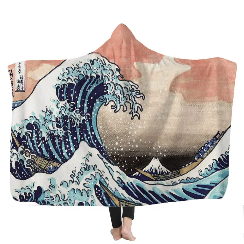 full length hooded blanket