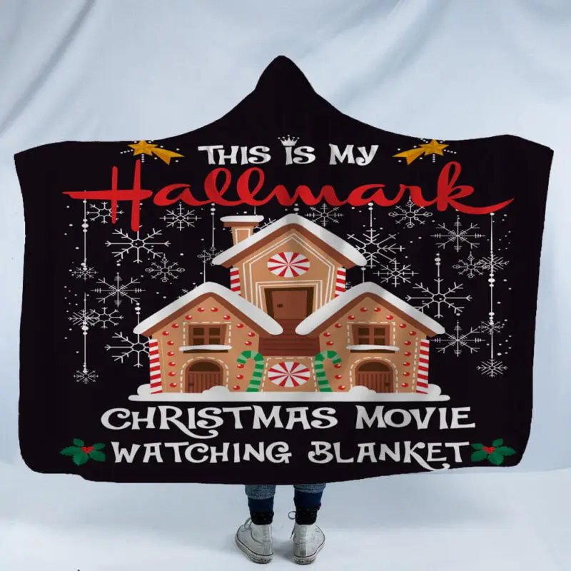 hooded blanket with pockets