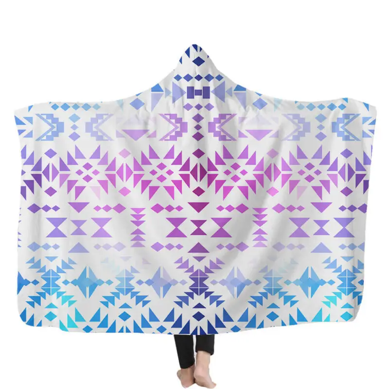 crochet hooded blanket