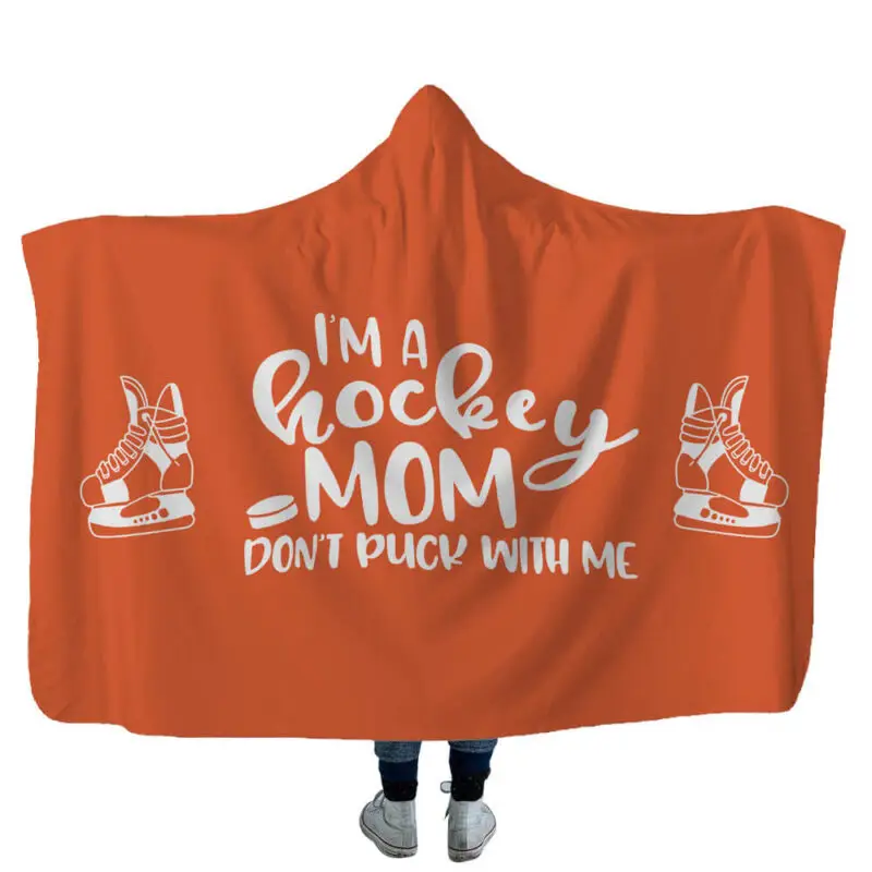 zip up hooded blanket