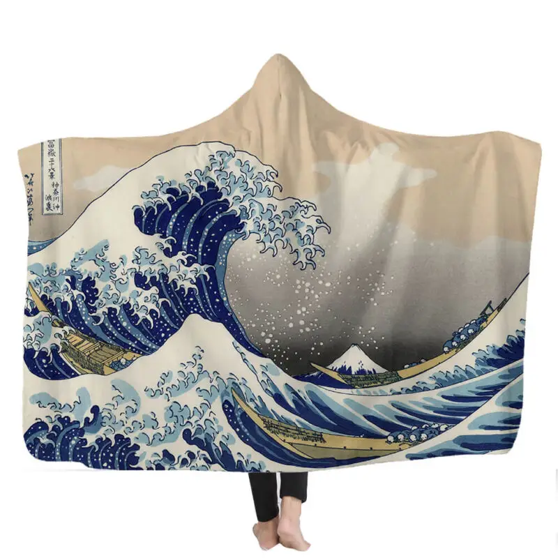 friends hooded blanket
