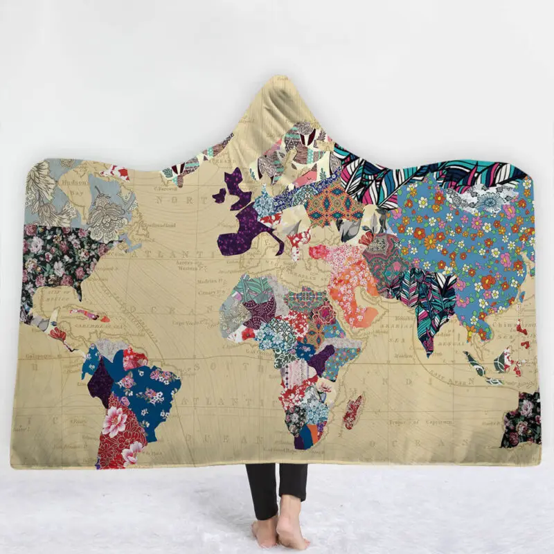 hoodie blanket green