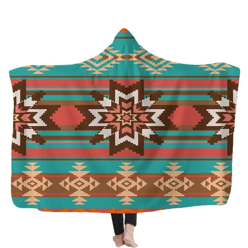 england hooded blanket