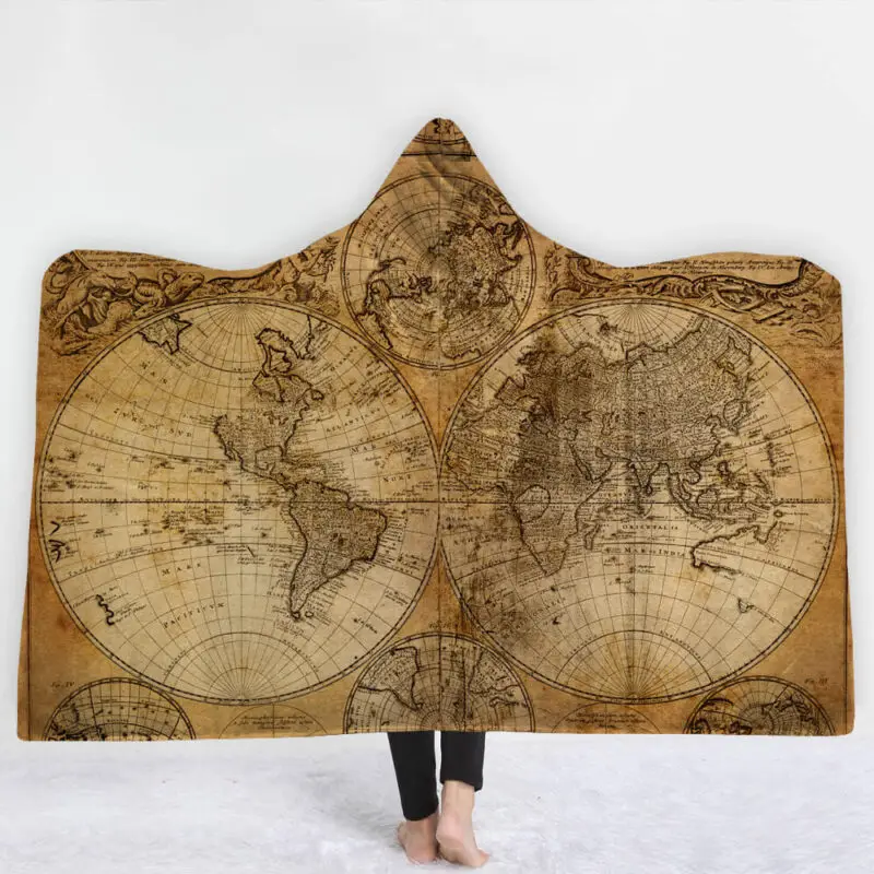 giraffe hooded blanket