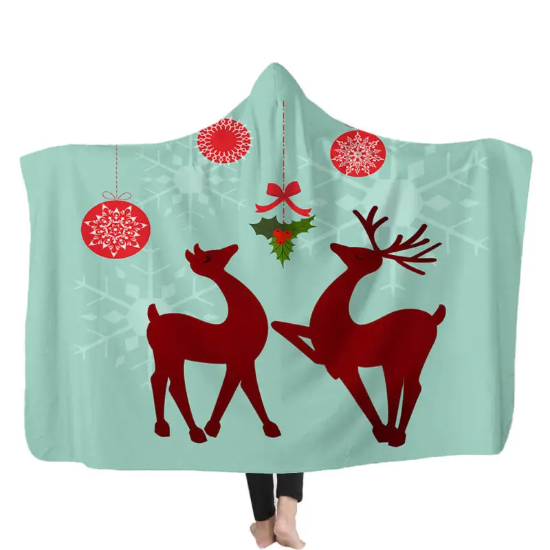 hooded blanket cloak