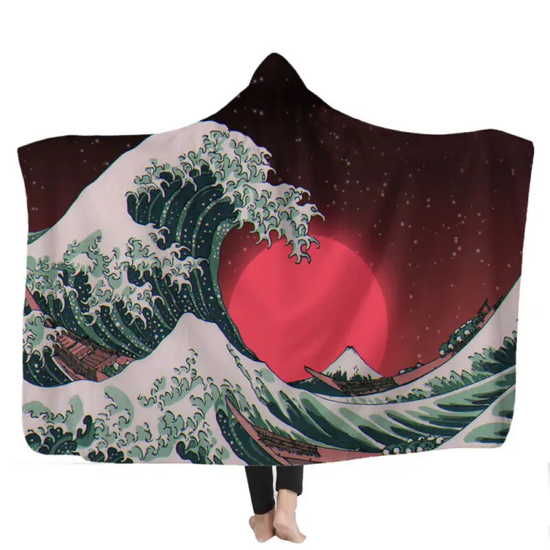 f1 hooded blanket