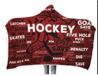 formula 1 hooded blanket