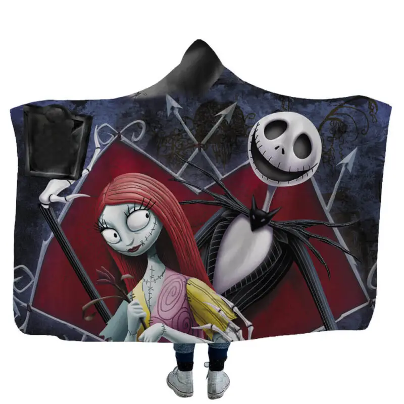 wool hooded blanket