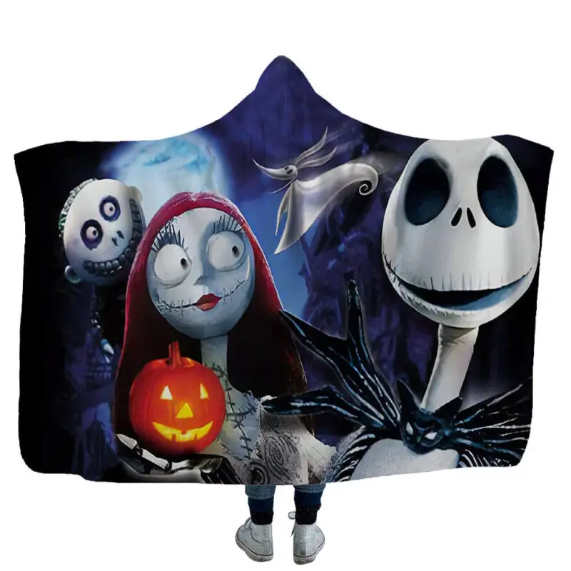 wolf hooded blanket