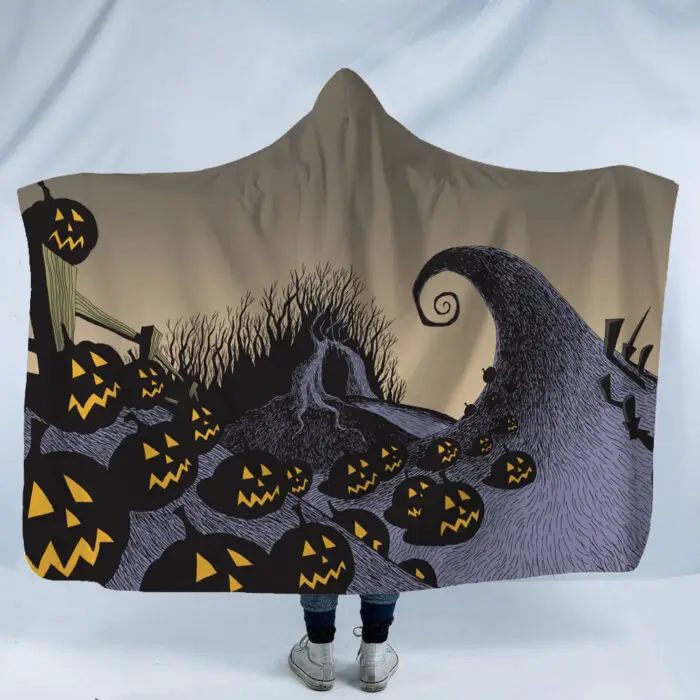 xmas hooded blanket